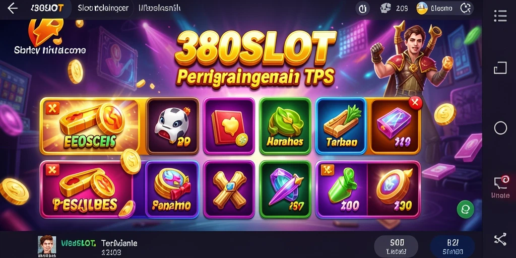 Screenshot gameplay 380SLOT menampilkan keseruan permainan slot TPS.