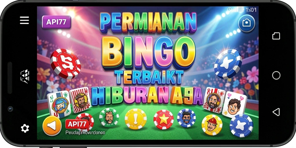 Tampilan screenshot utama API77 menampilkan gameplay seru Bingo.