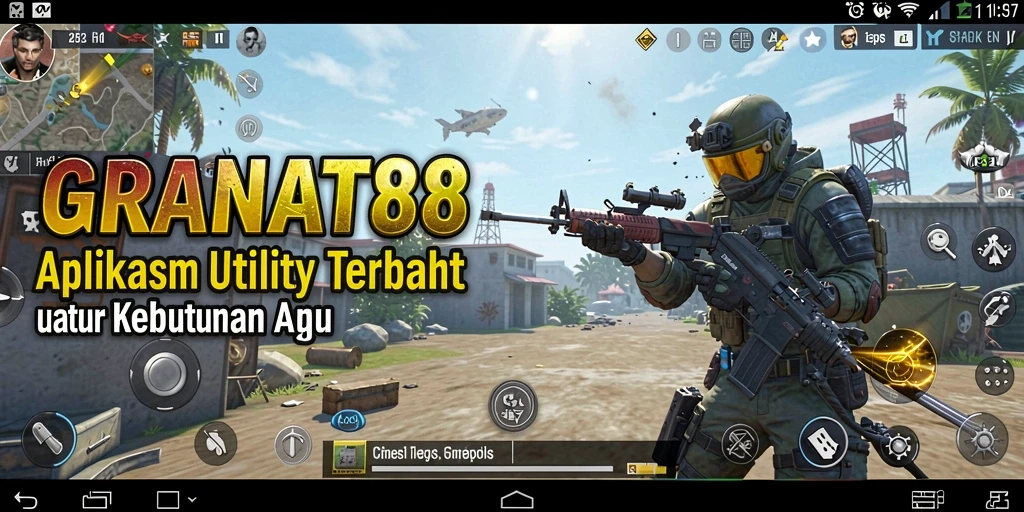 Tampilan antarmuka intuitif dari GRANAT88 yang mempermudah pengguna.