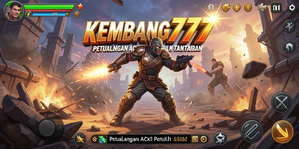 Screenshot yang menunjukkan aksi mendebarkan dalam KEMBANG777 dengan grafis menawan.