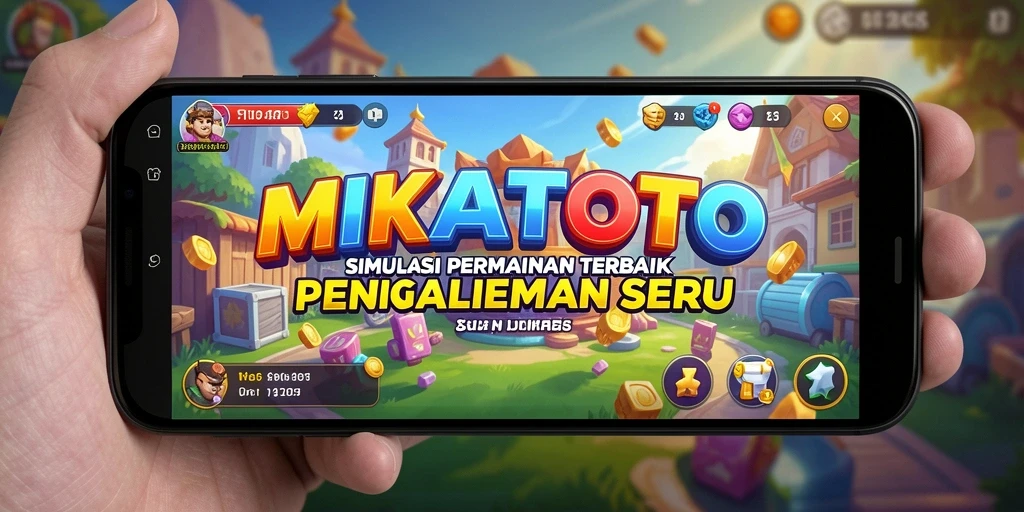 Tampilan gameplay MIKATOTO yang menakjubkan dengan berbagai interaksi dan skenario.