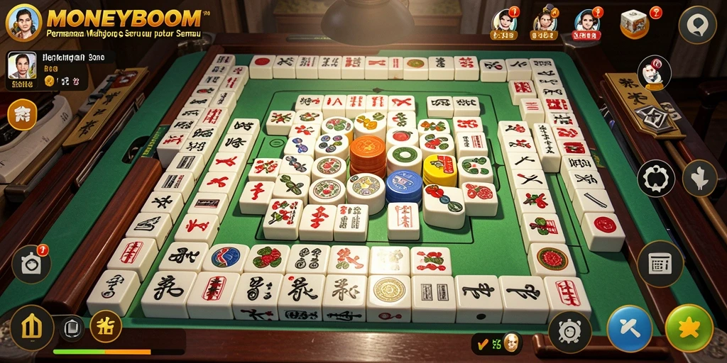 Tampilan gameplay MONEYBOOM yang menarik dan menantang.