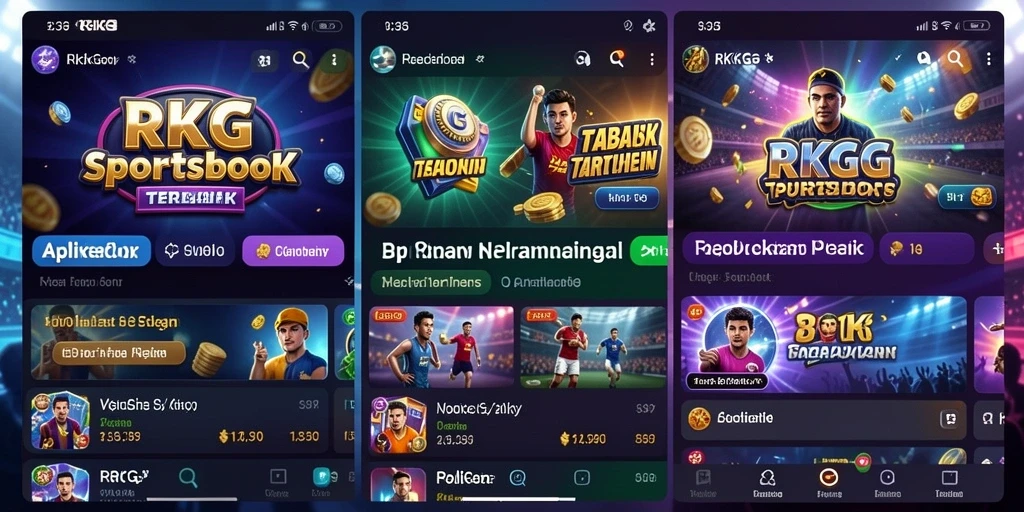 Tampilan gameplay RKGG yang menarik dengan berbagai opsi taruhan.