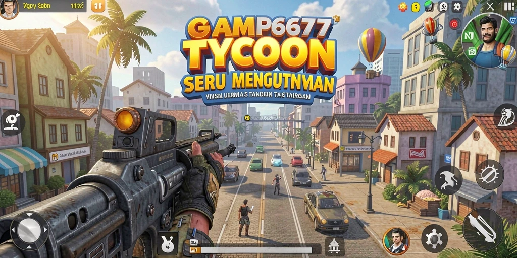 Tampilan screenshot gameplay RP6677 yang menarik dan menantang.
