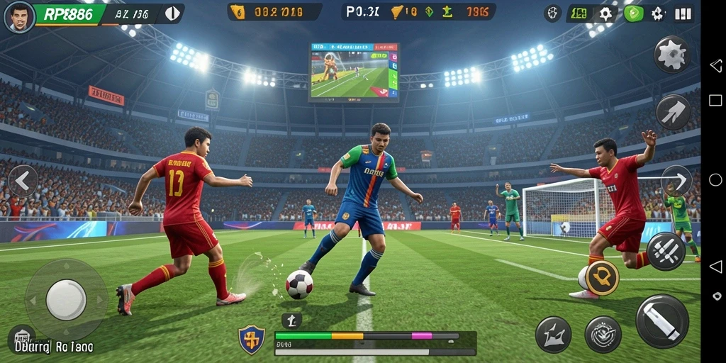 Tampilan gameplay RP886 yang mendebarkan dalam olahraga kompetitif.