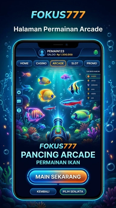Cuplikan aplikasi fokus777 dengan daftar aplikasi terbaru yang tersedia.